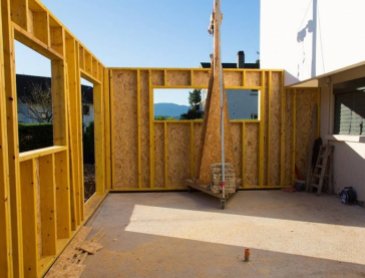 Entreprise pour extension de maison en ossature bois à Brindas