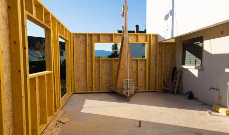 Entreprise pour extension de maison en ossature bois à Brindas